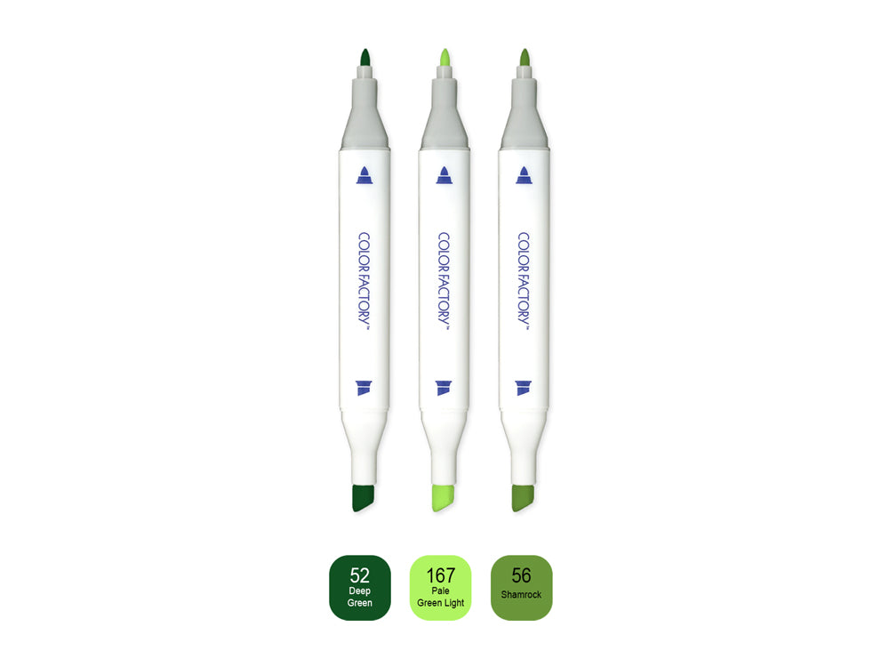 Twin-Tip Alcohol Marker 3-Packs