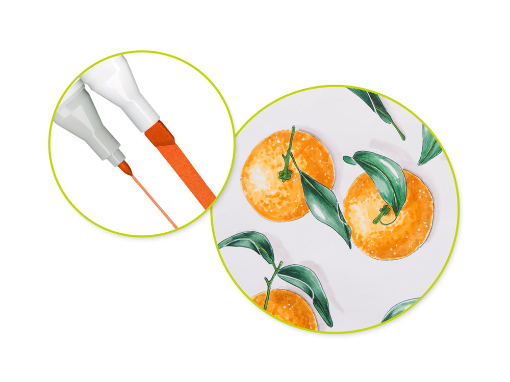Twin-Tip Alcohol Marker 3-Packs