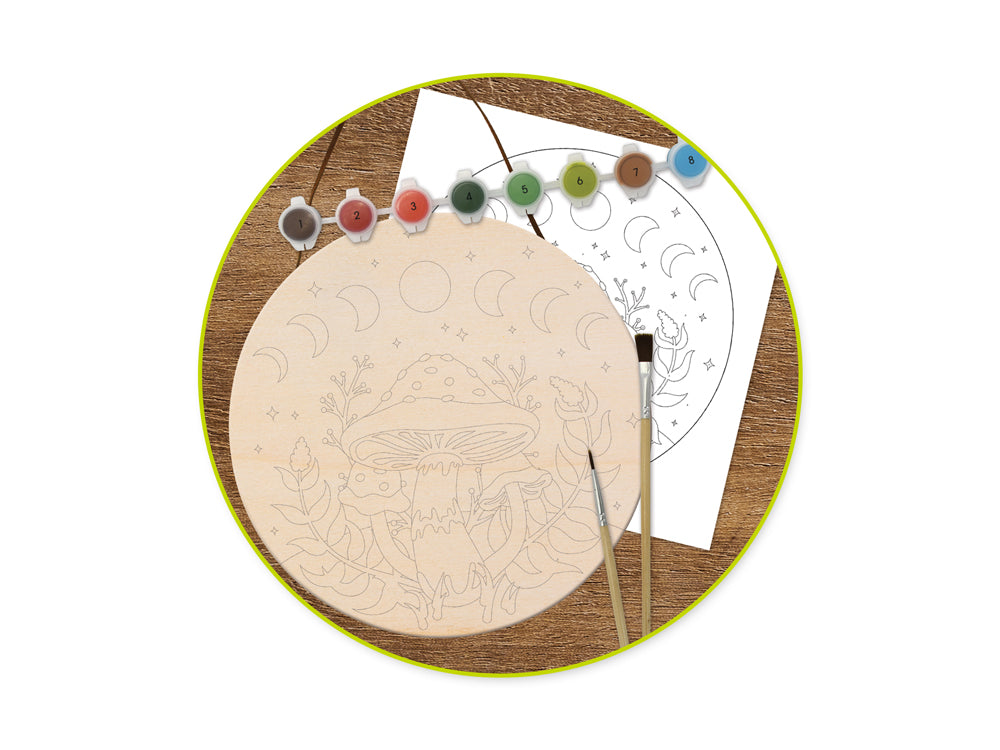 Paint-By-Numbers Hanging Plaque Kits