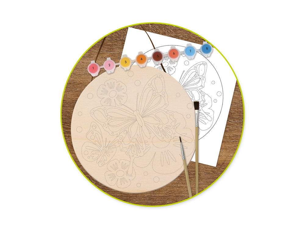 Paint-By-Numbers Hanging Plaque Kits