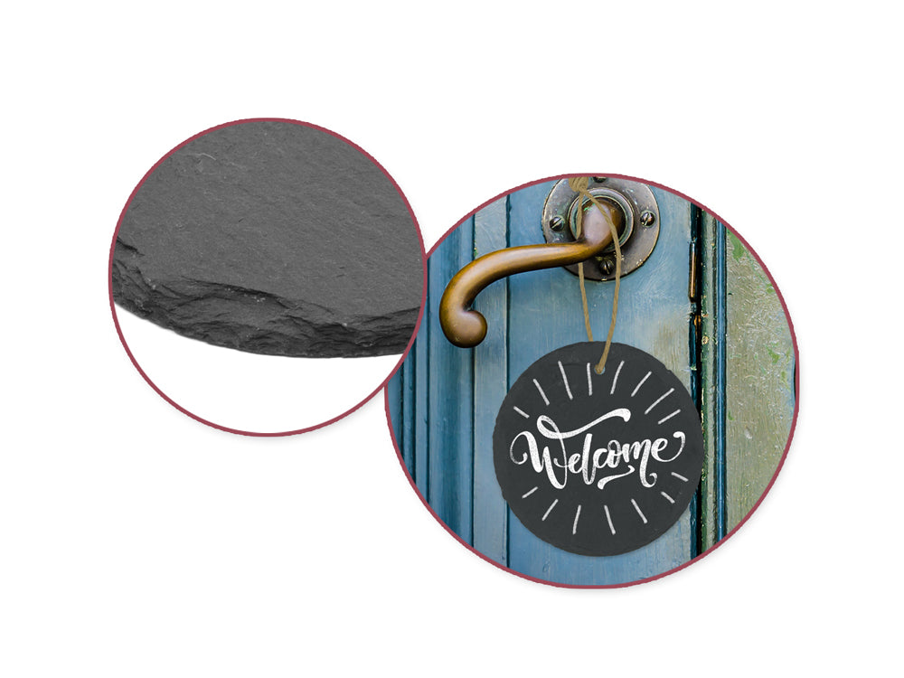 Genuine Slate 10cm Plaques