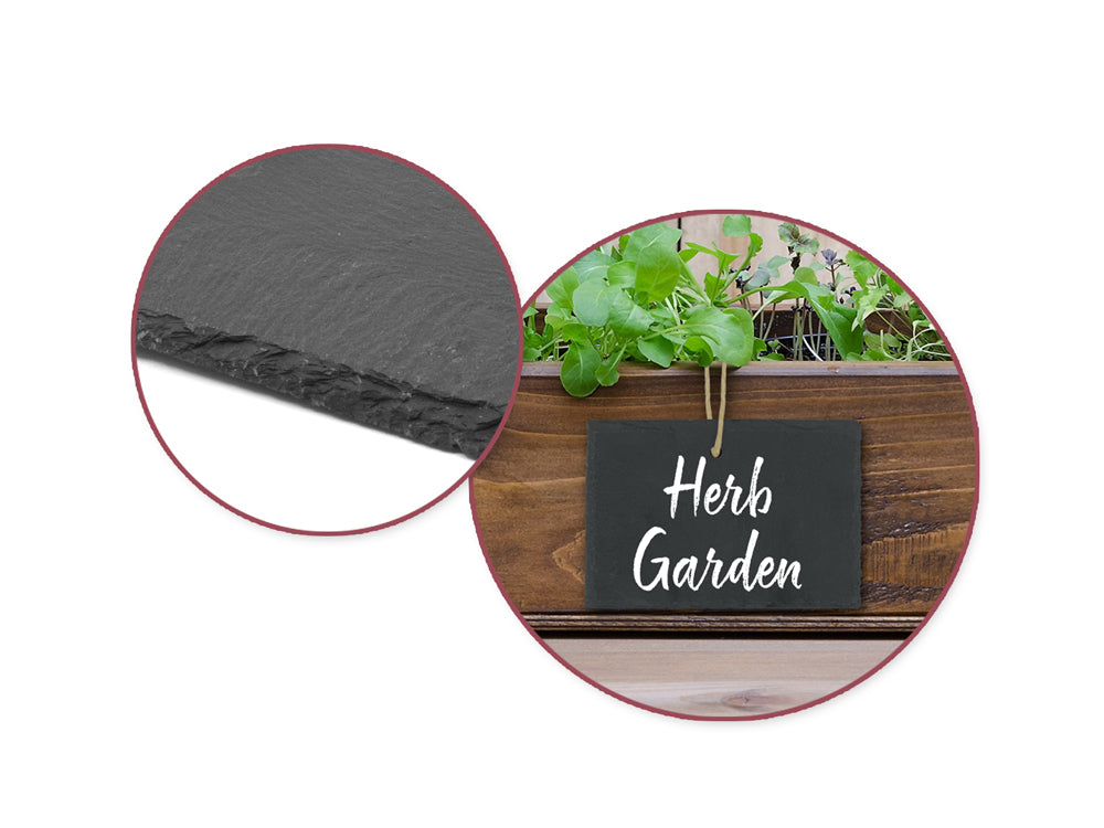 Genuine Slate 10cm Plaques