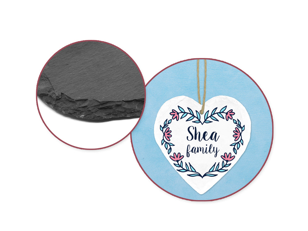 Genuine Slate 10cm Plaques
