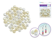 Glass Fired Pearl Beads 35g