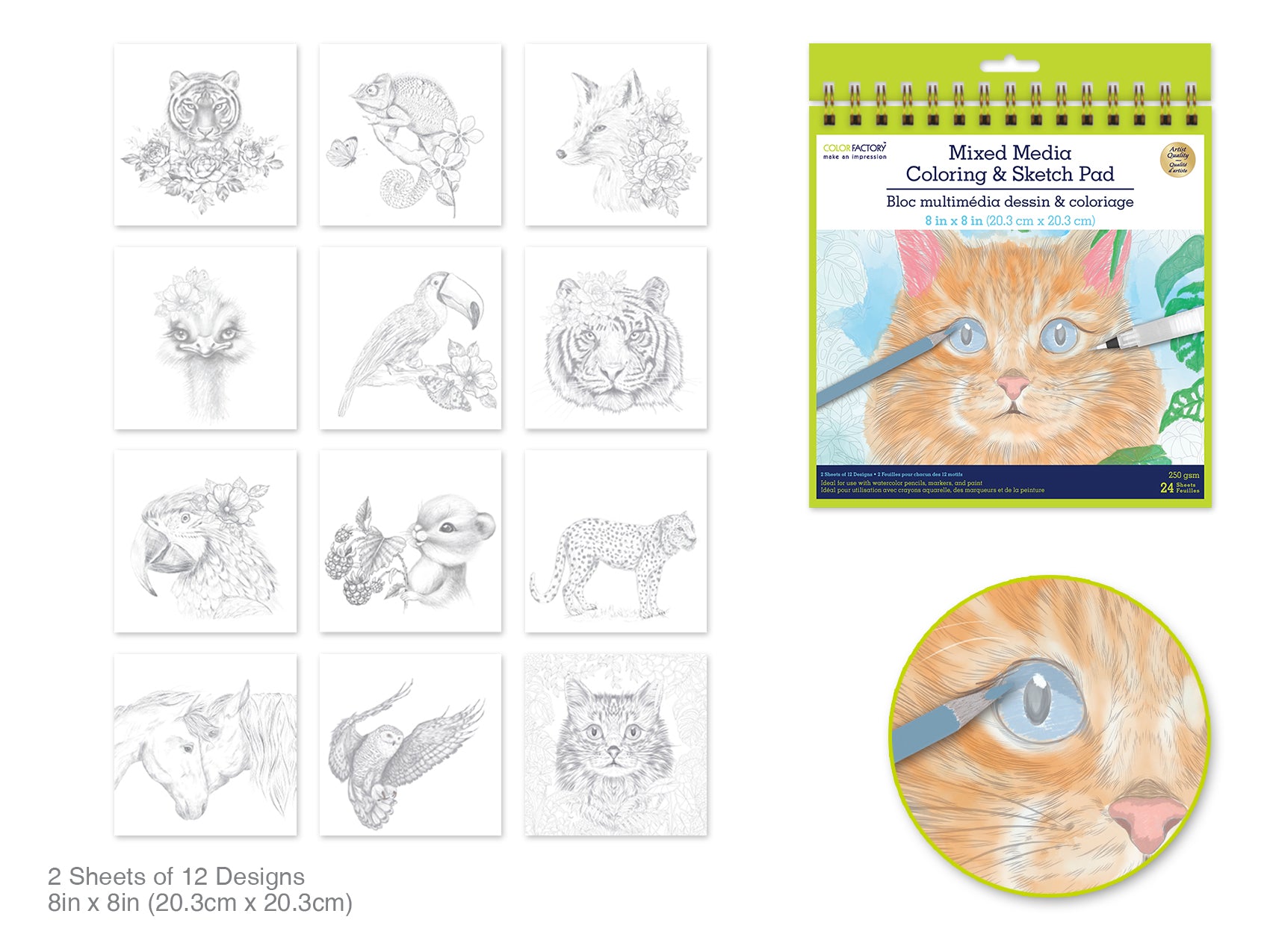 Colouring Sketch Pads