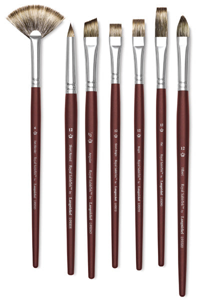 Sabletek Synthetic Mongoose Brushes
