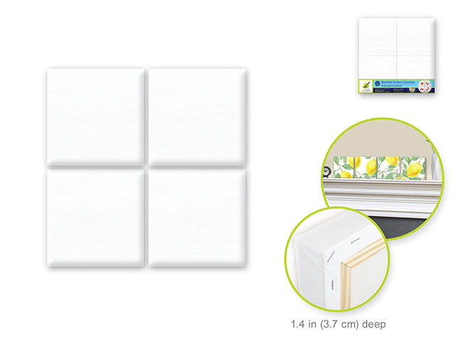 Gallery 1.4" Deep Canvas 4-Pack