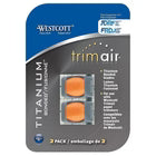 Westcott Titanium Bonded TrimAir Replacement Blades 2 pack 15194
