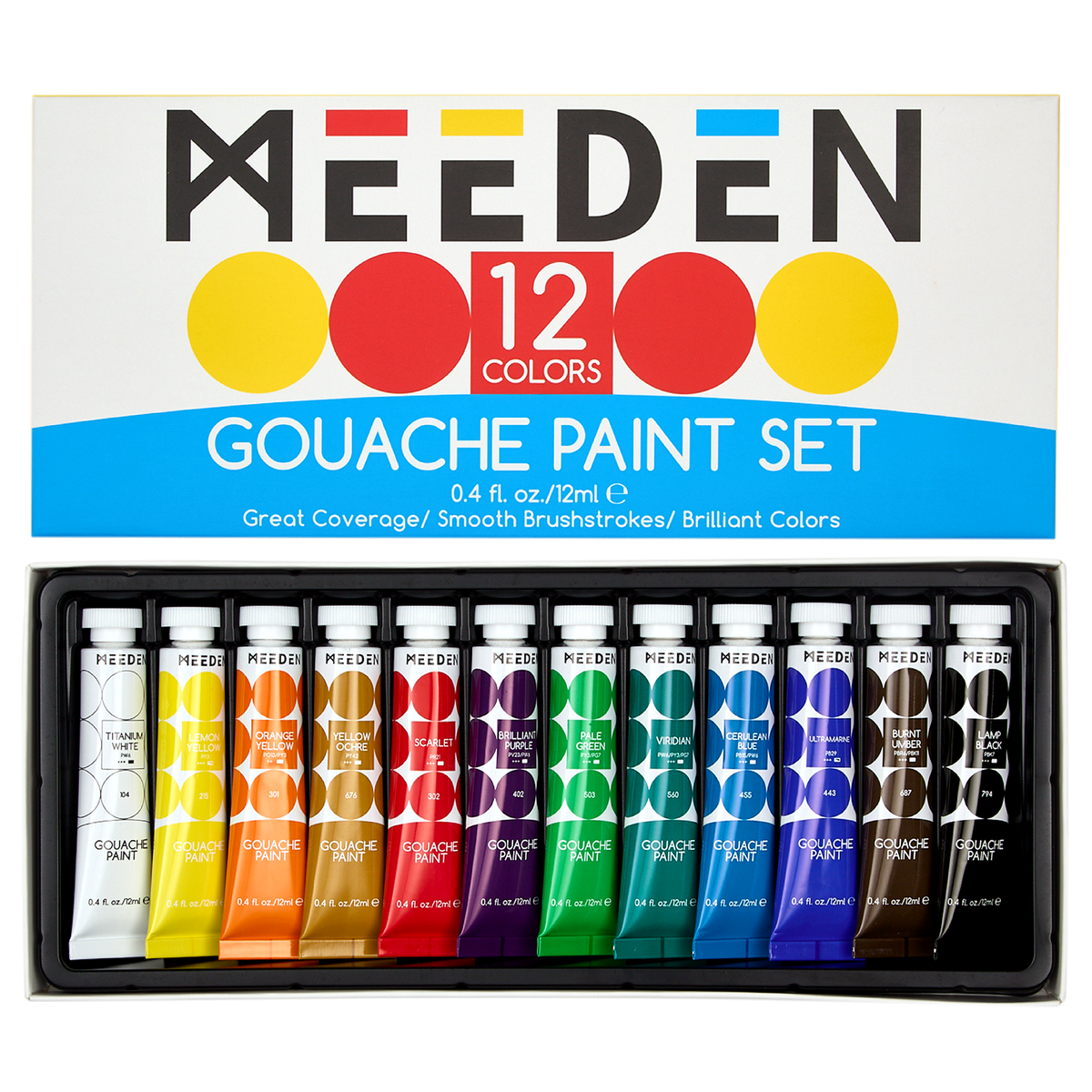 Meeden Gouache Paint Set – MEEDEN1072