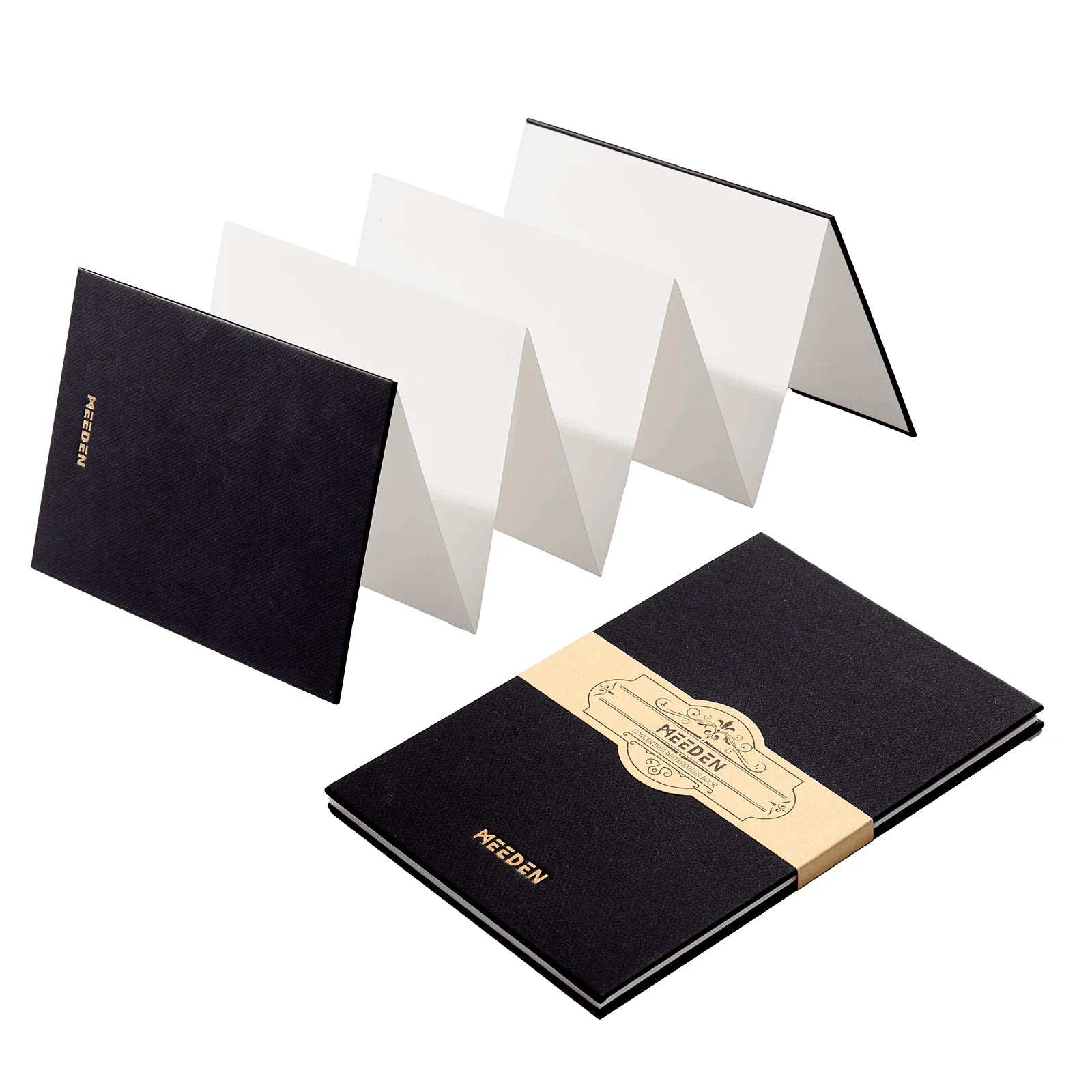 Watercolour Accordian 5x7" Sketchbook