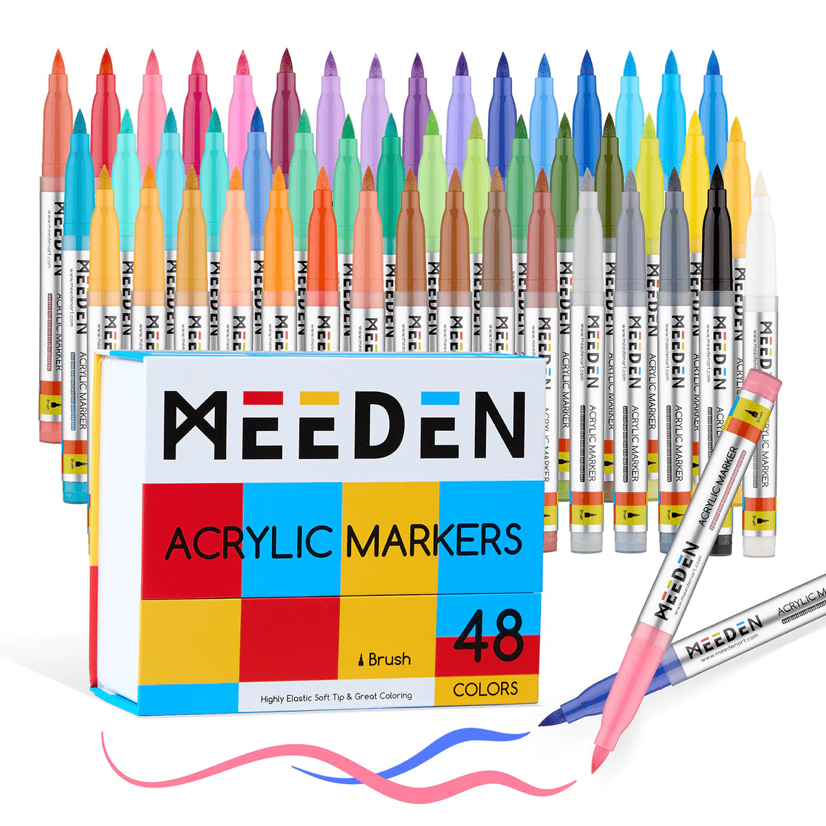Meeden Acrylic Marker Sets / Brush Tip