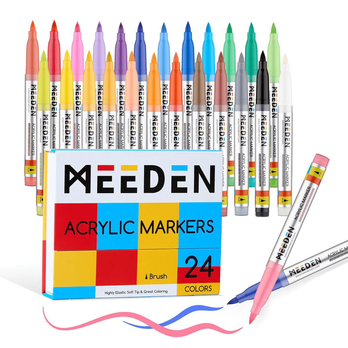Meeden Acrylic Marker Sets / Brush Tip