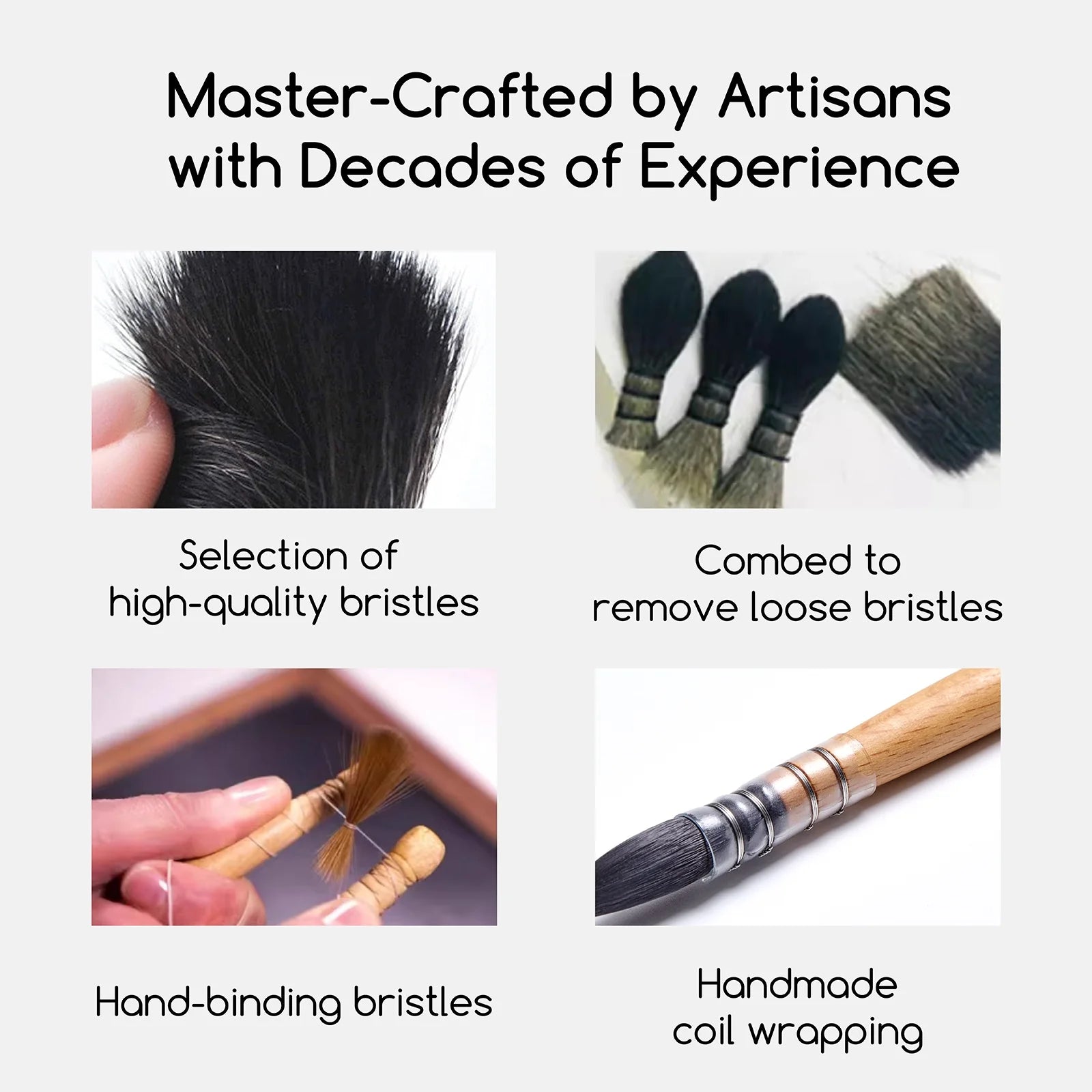 Professional Watercolour Quill Brushes