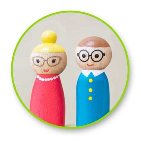 Mini Wooden People