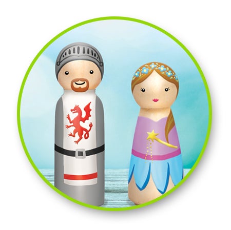 Mini Wooden People