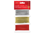 Stretch Cord Metallics 2mm 3-Colour 3x3m