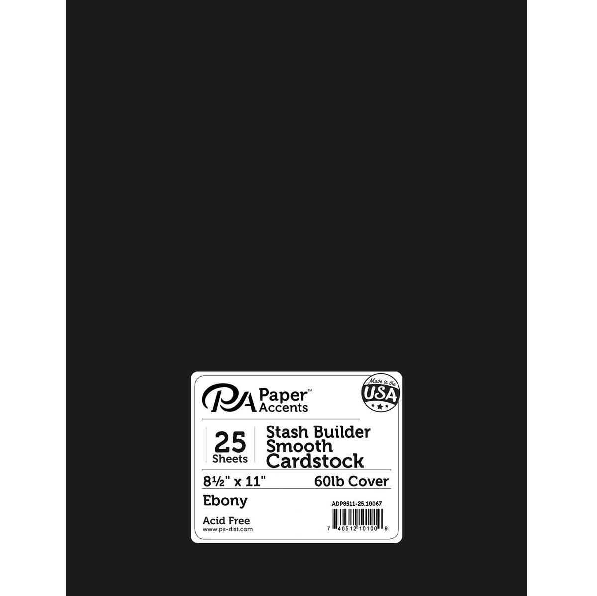 Cardstock 8.5x11" Single Colour 25pks