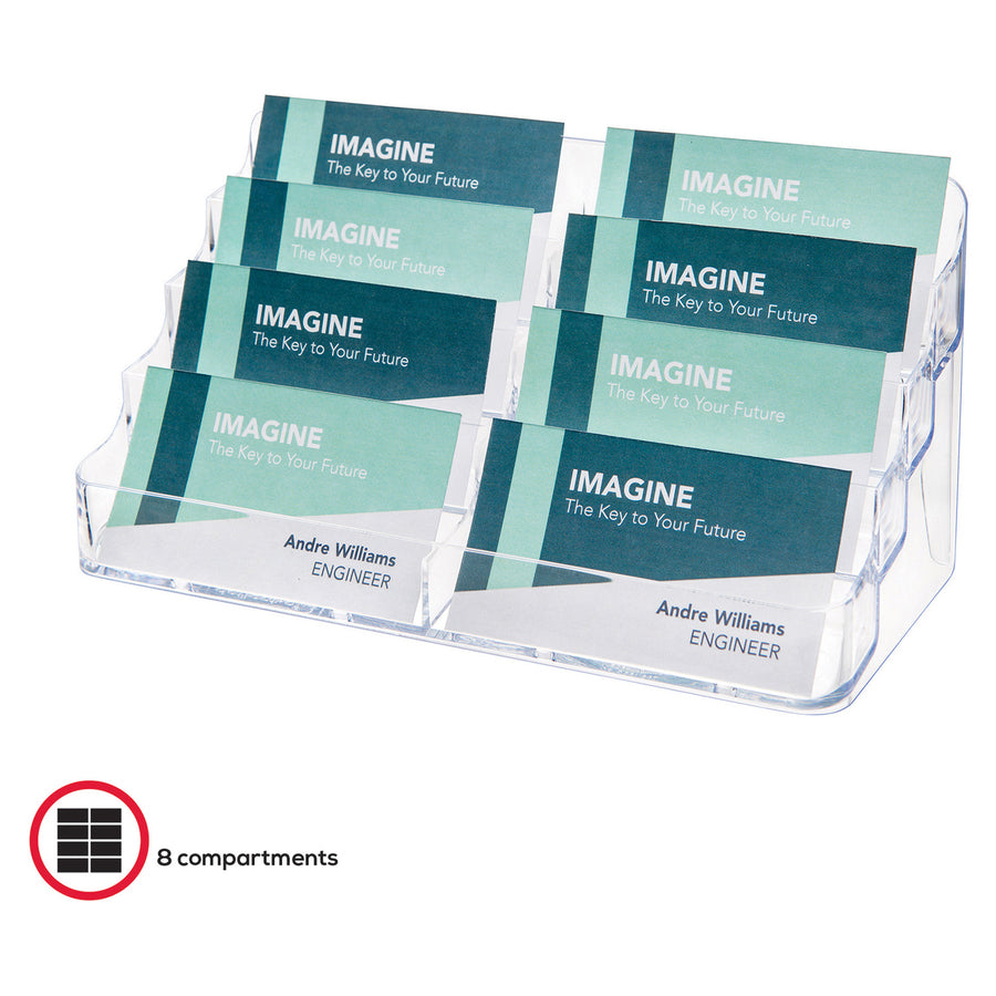 Deflecto Business Card Holder (Model 2)