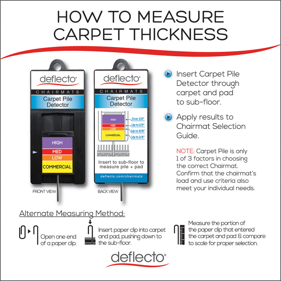 Deflecto ExecuMat for Carpet