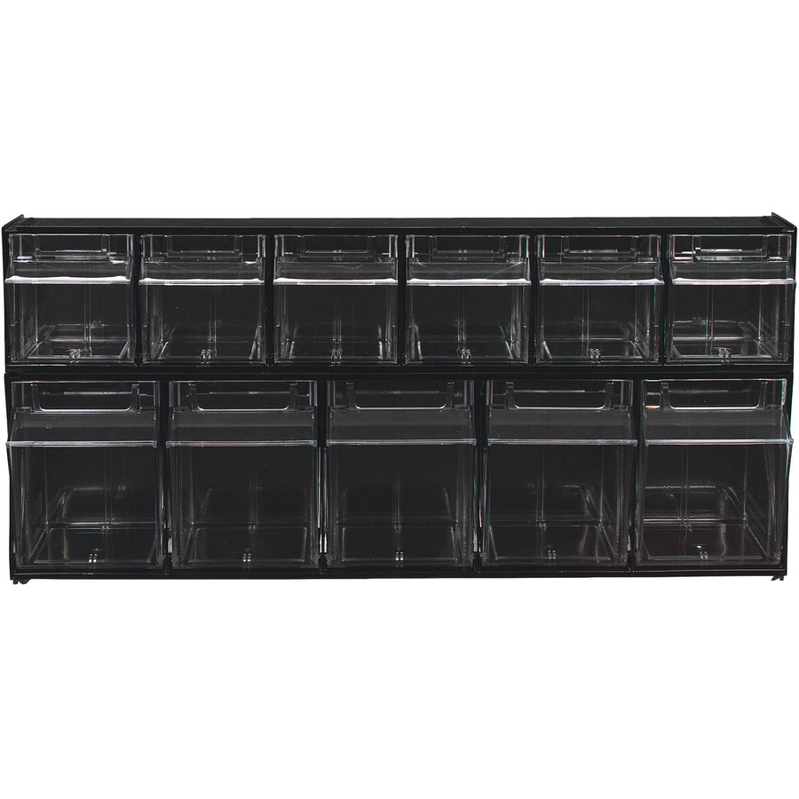 Deflecto Tilt Bin Interlocking Multi-Bin Storage Organizer 0.5mm