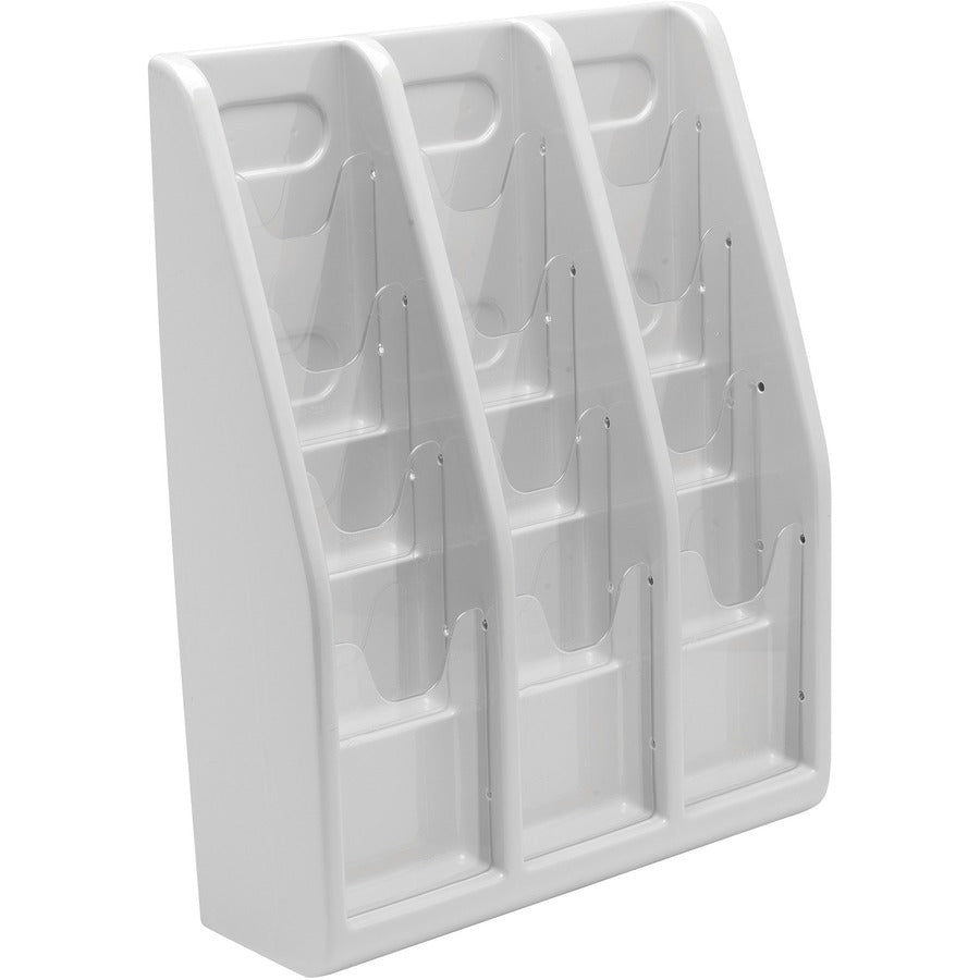 Deflecto Multi-Compartment Literature Display - DEF52809