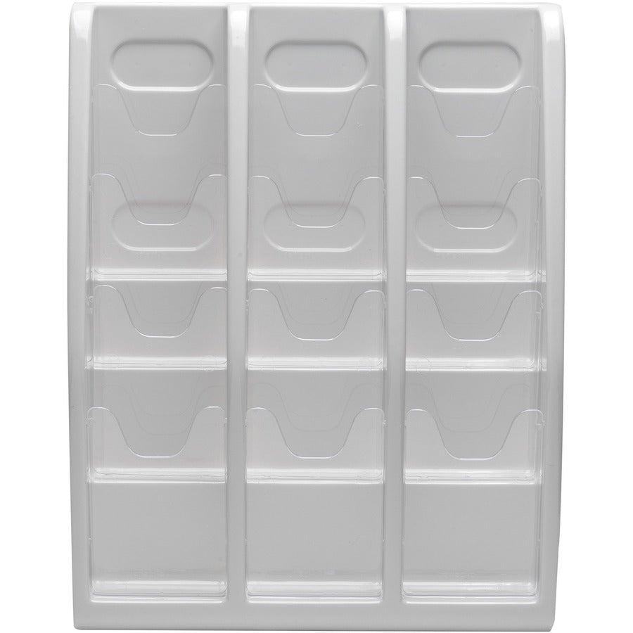 Deflecto Multi-Compartment Literature Display - DEF52809