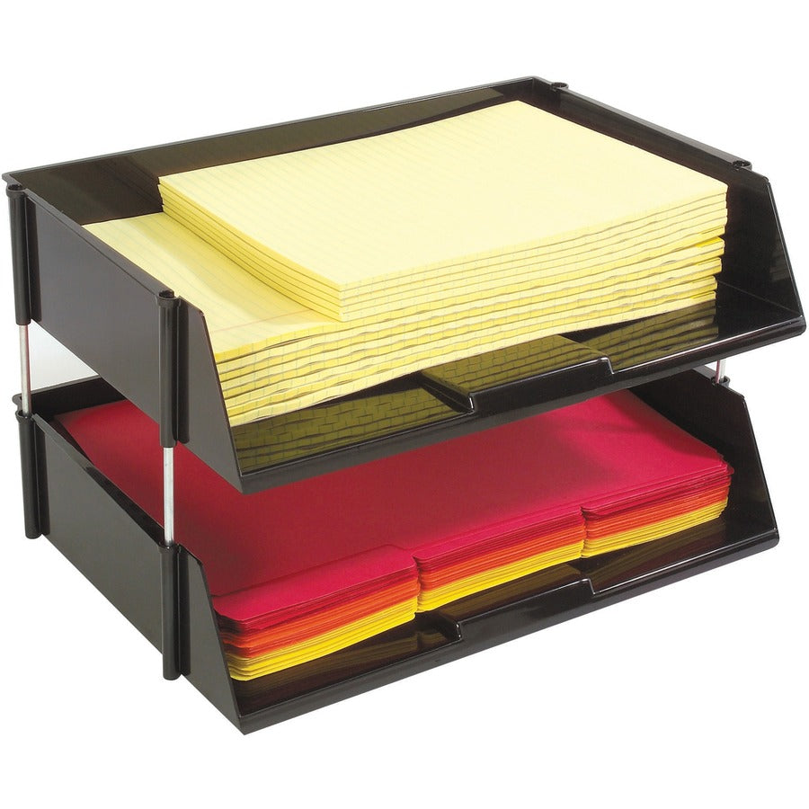 Deflecto Industrial Tray Side-Load Stacking Tray