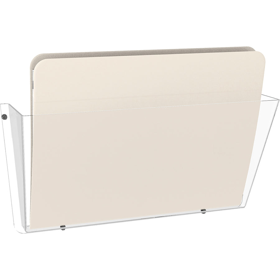 Deflecto Unbreakable DocuPocket - Smoke