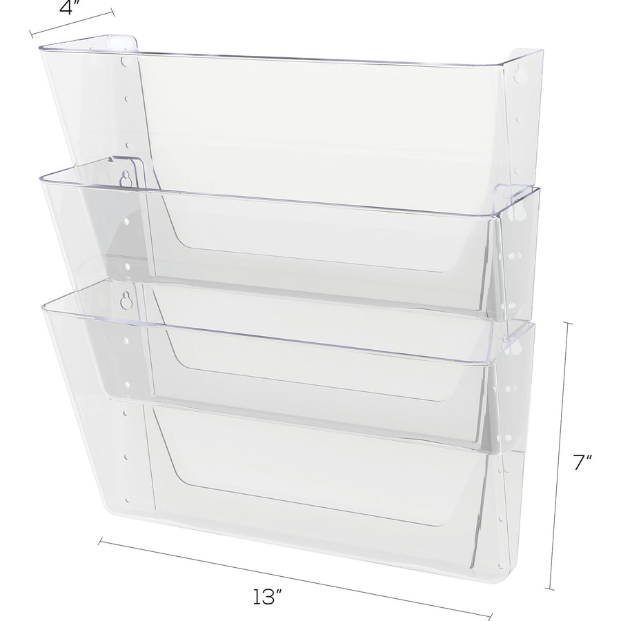 Deflecto Stackable DocuPocket for Partition Walls