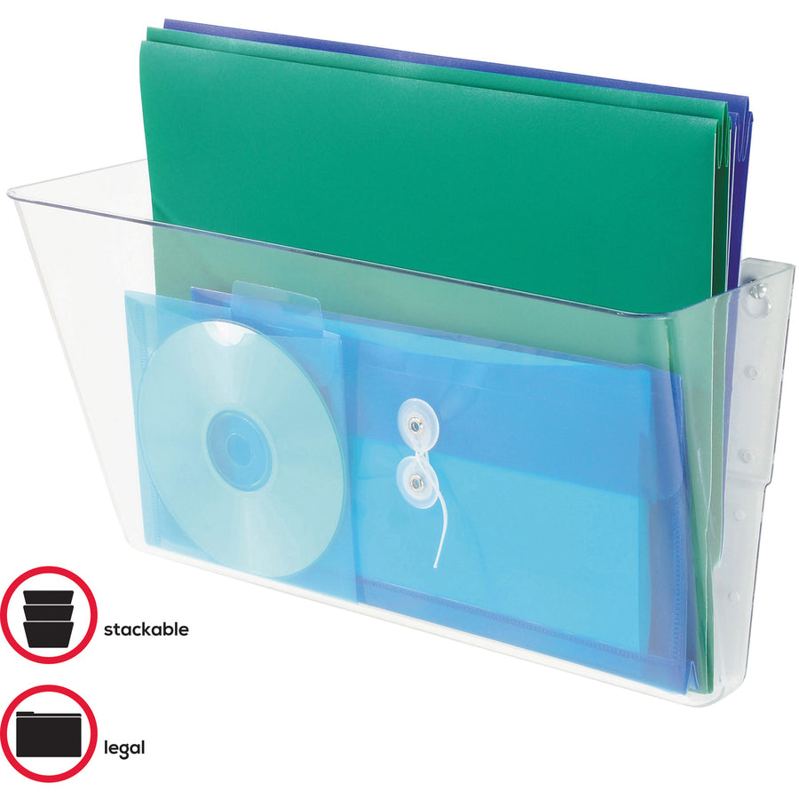 Deflecto EZ Link Stackable DocuPocket - DEF74704