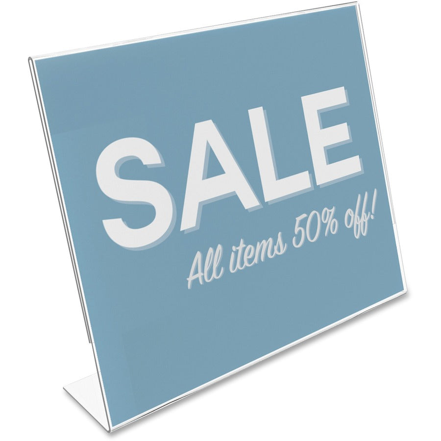 Deflecto Classic Image Slanted Sign Holder - DEF66701