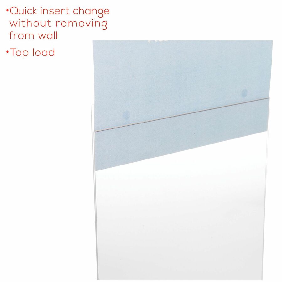 Deflecto Classic Image Wall Mount Sign Holder - DEF68201