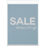 Deflecto Classic Image Wall Mount Sign Holder - DEF68201