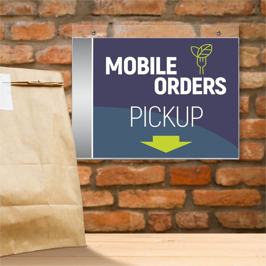 Deflecto Classic Image Wall Mount Sign Holders