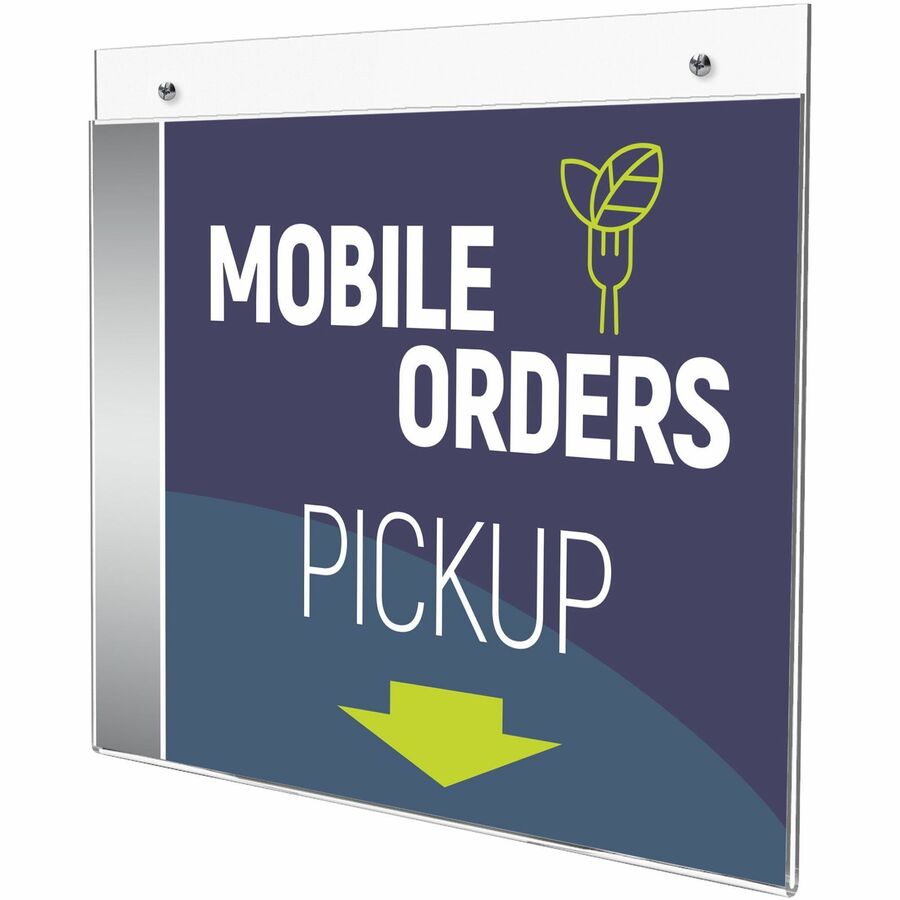 Deflecto Classic Image Wall Mount Sign Holders