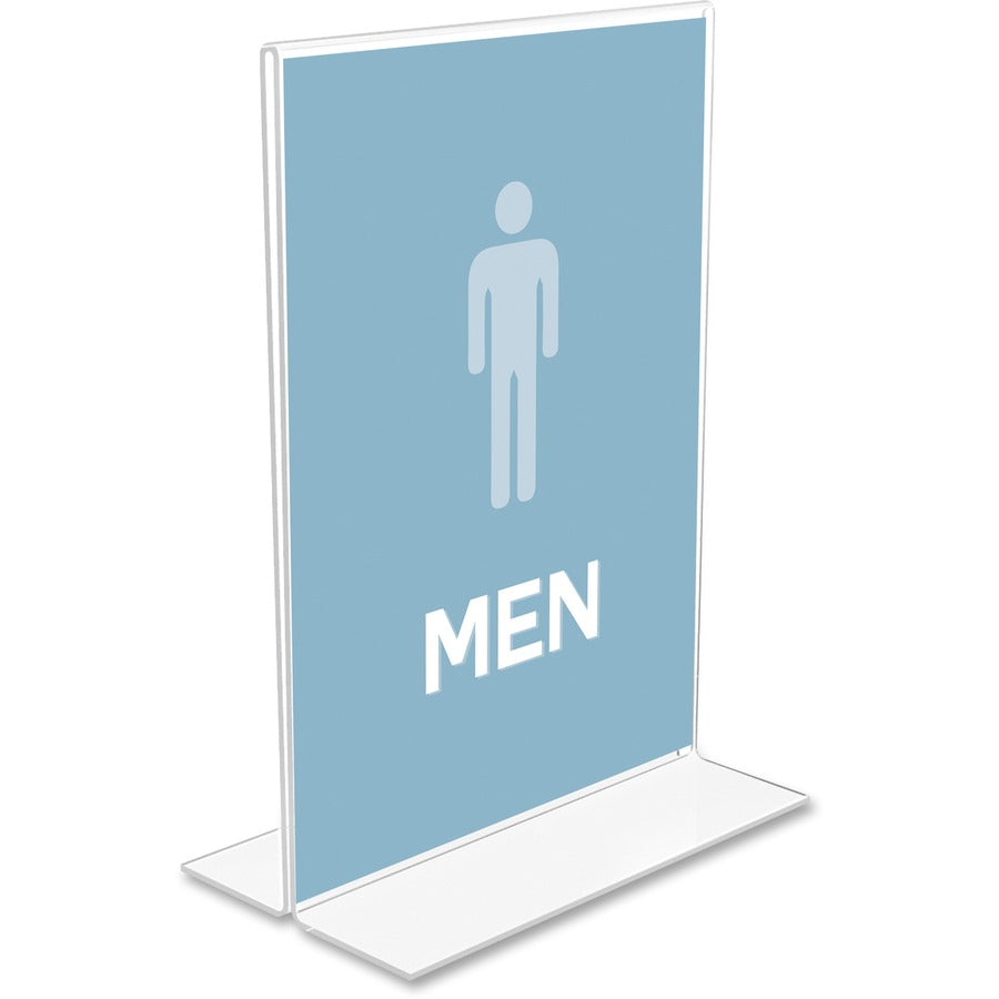 Deflecto Classic Image Double-Sided Sign Holder - DEF69301