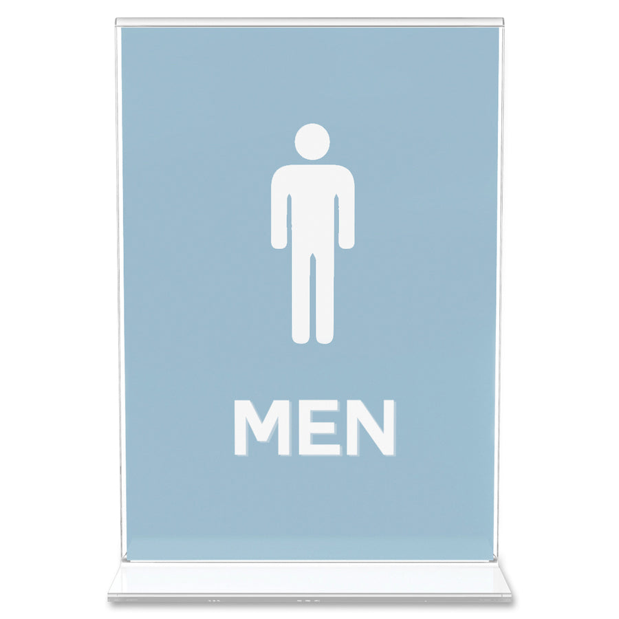 Deflecto Classic Image Double-Sided Sign Holder - DEF69301