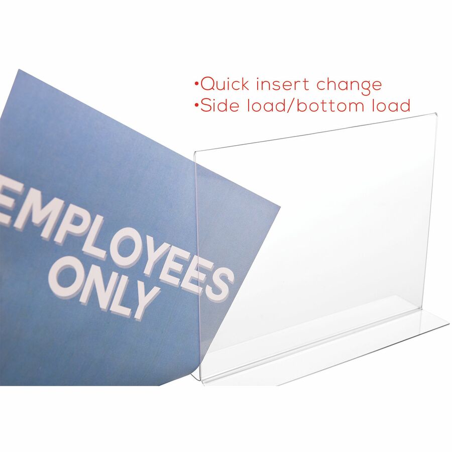 Deflecto Classic Image Double-Sided Sign Holder - DEF69301
