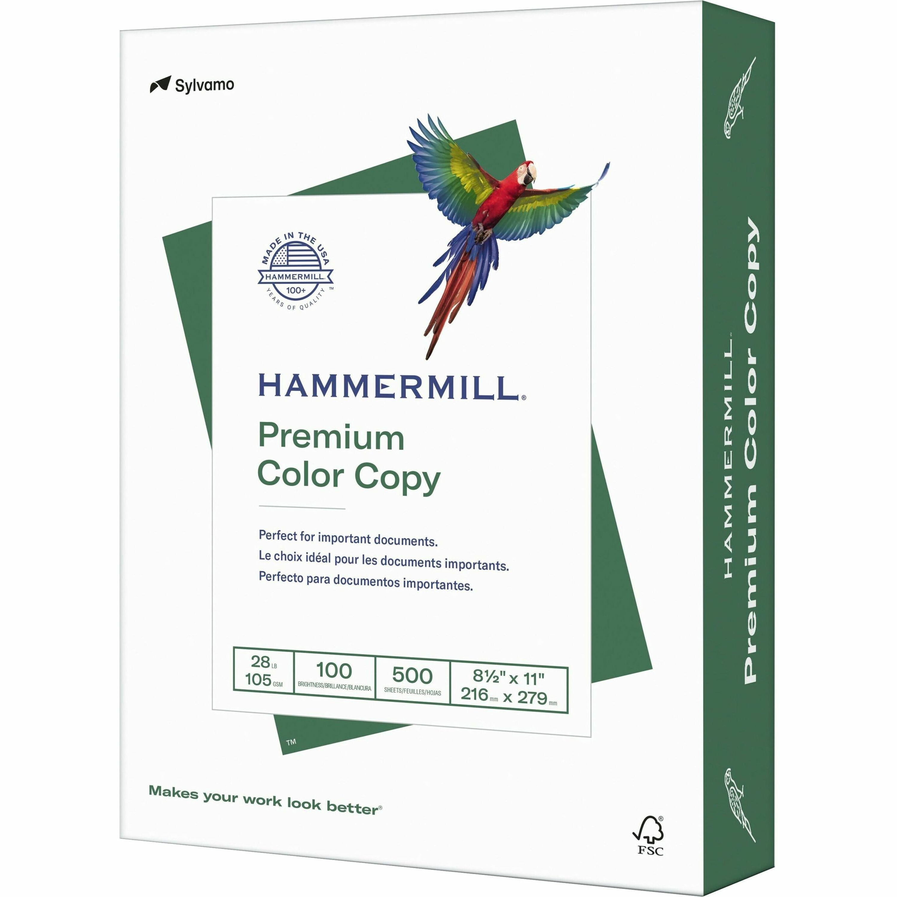 Hammermill 8.5 x 11 Premium Color Copy 28lb 500 Sheets