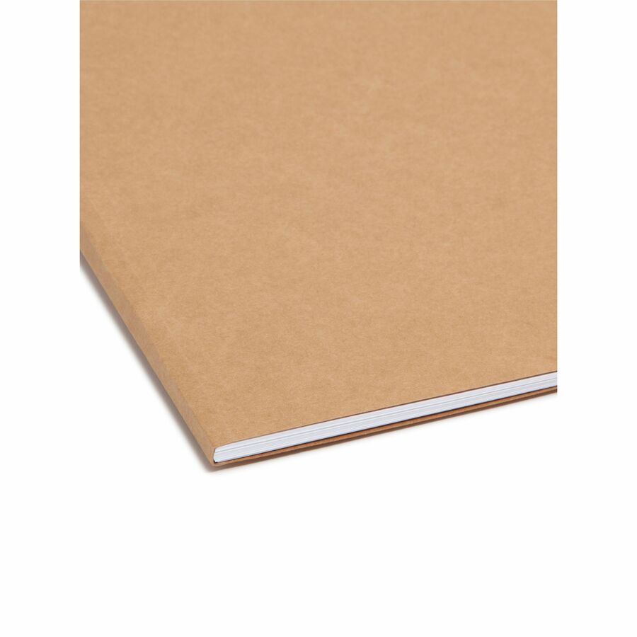 Smead 2/5 Tab Cut Letter Recycled Fastener Folder
