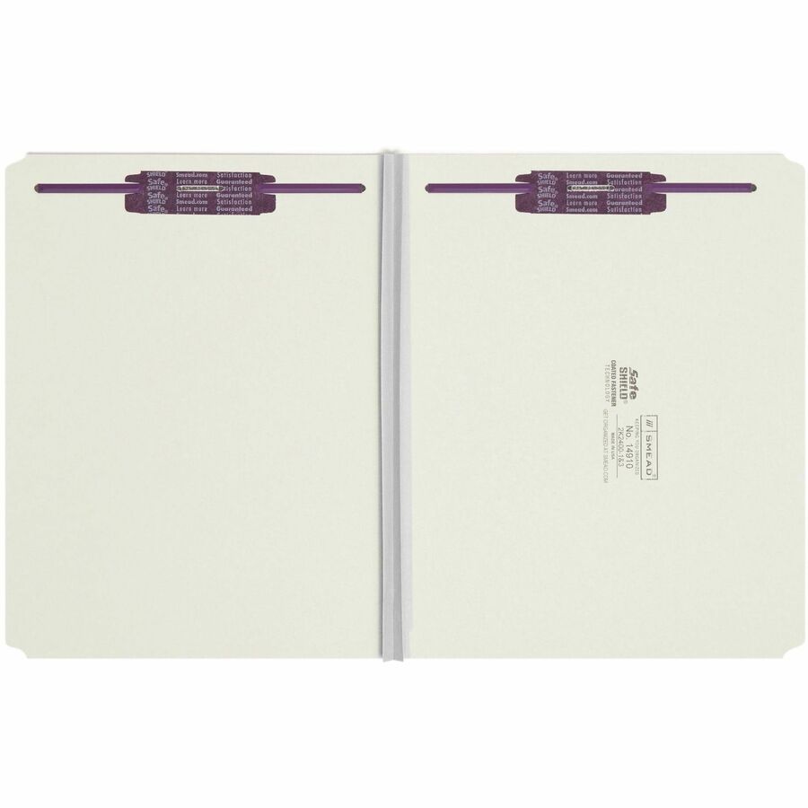 Smead Straight Tab Cut Letter Recycled Fastener Folder - SMD34120