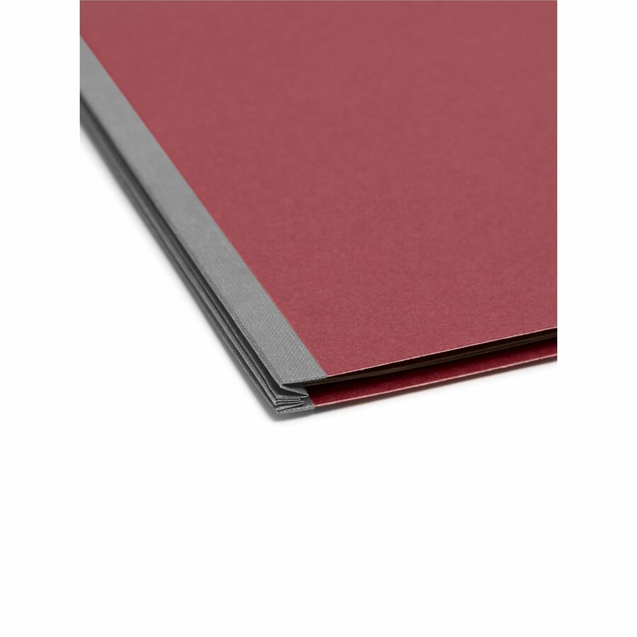 Smead SafeSHIELD 2/5 Tab Cut Legal Recycled Classification Folder - SMD19091