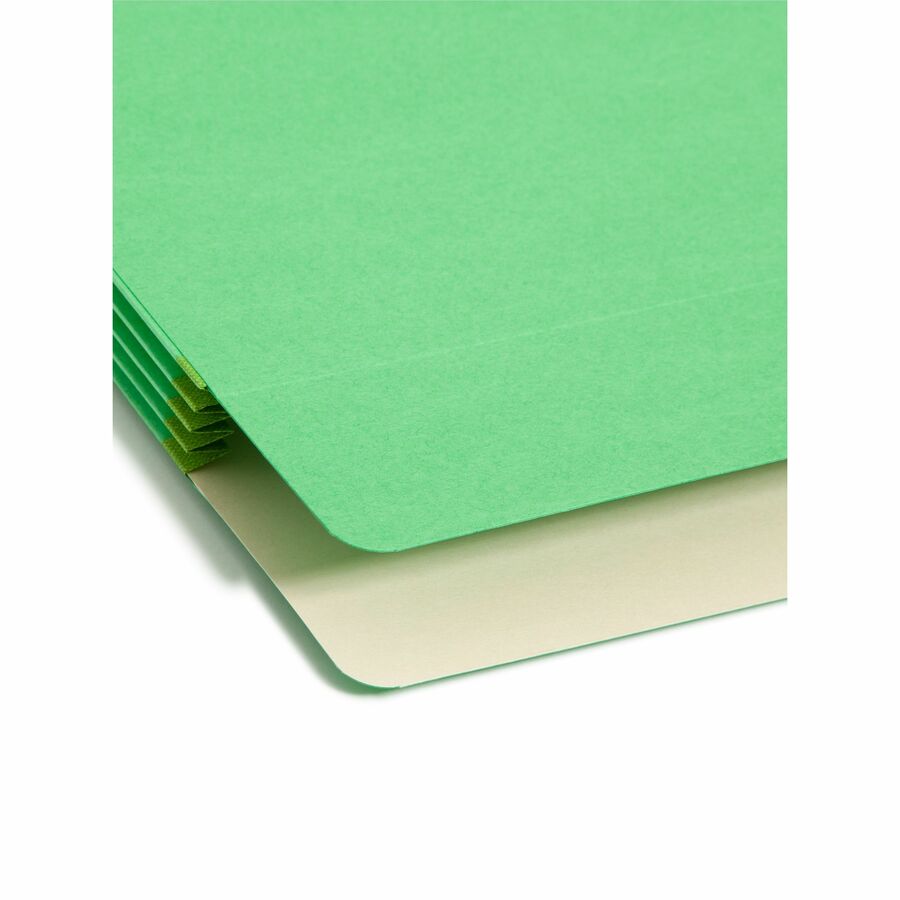 Smead Straight Tab Cut Letter Recycled File Pocket - SMD75124