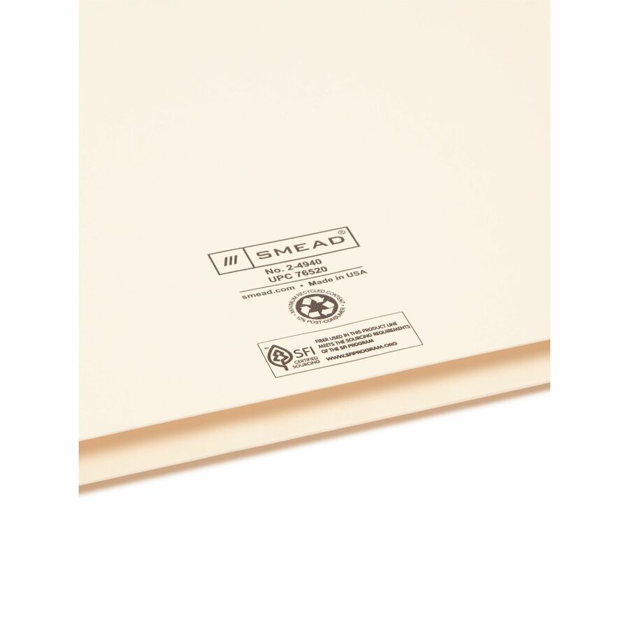 Smead Legal Recycled File Jacket