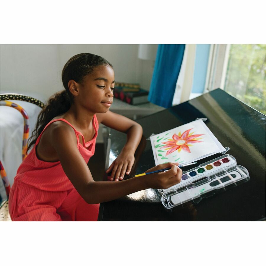 Prang Glitter Watercolours — 8 Colours with Brush