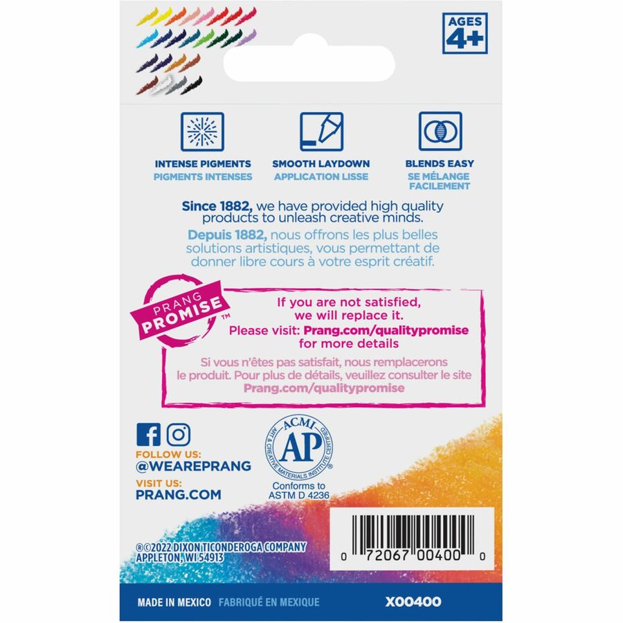 Prang 24 Count Wax Crayons