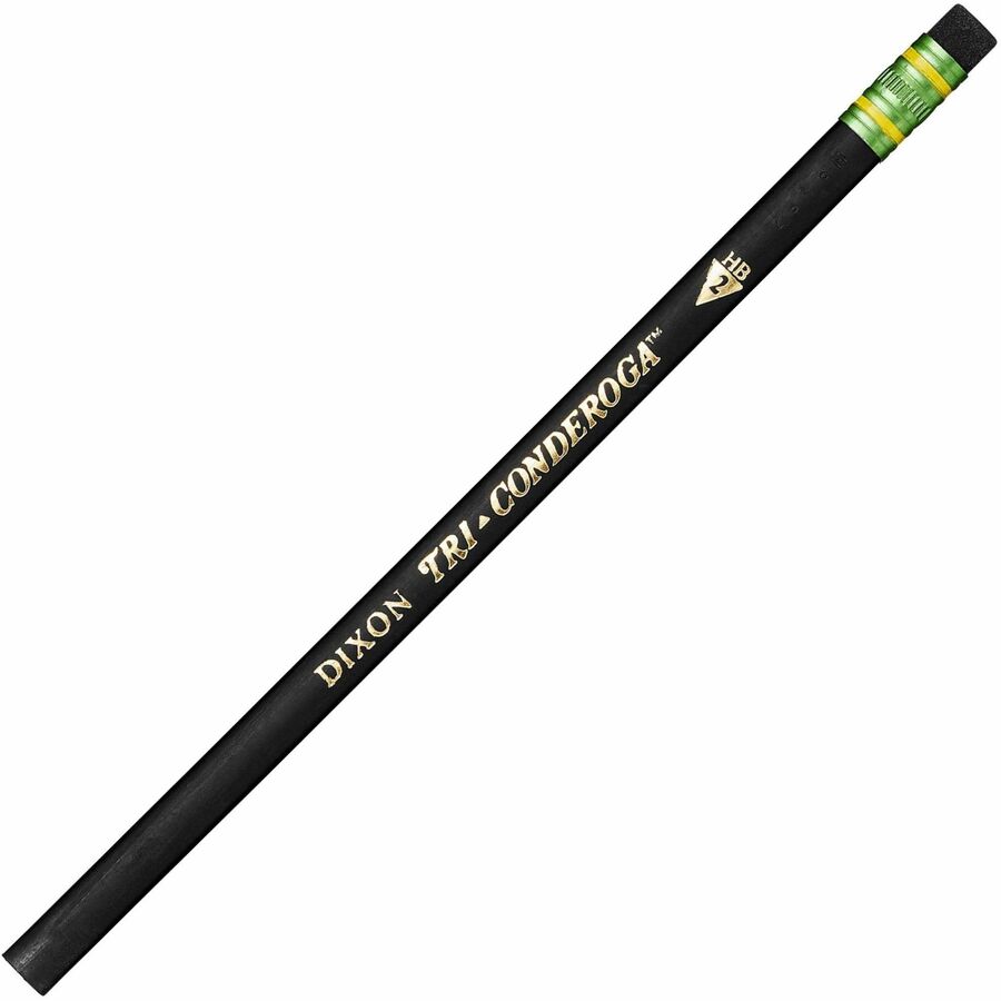 Ticonderoga Tri-Conderoga Wood-Cased Pencils with Sharpener