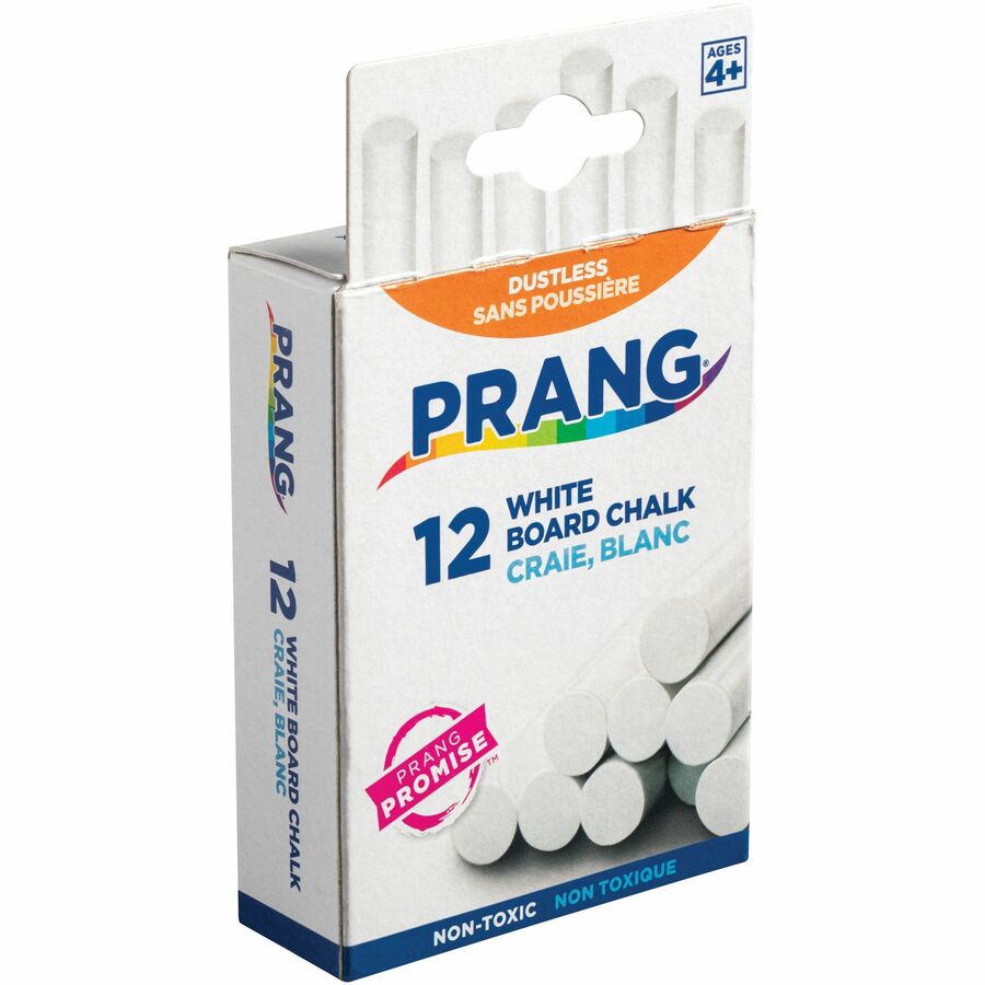 Prang White Chalk Sticks