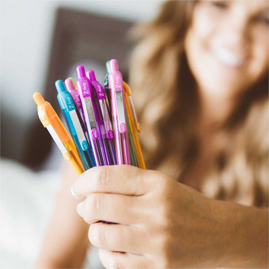 Zebra Z-Grip Retractable Ballpoint Pens