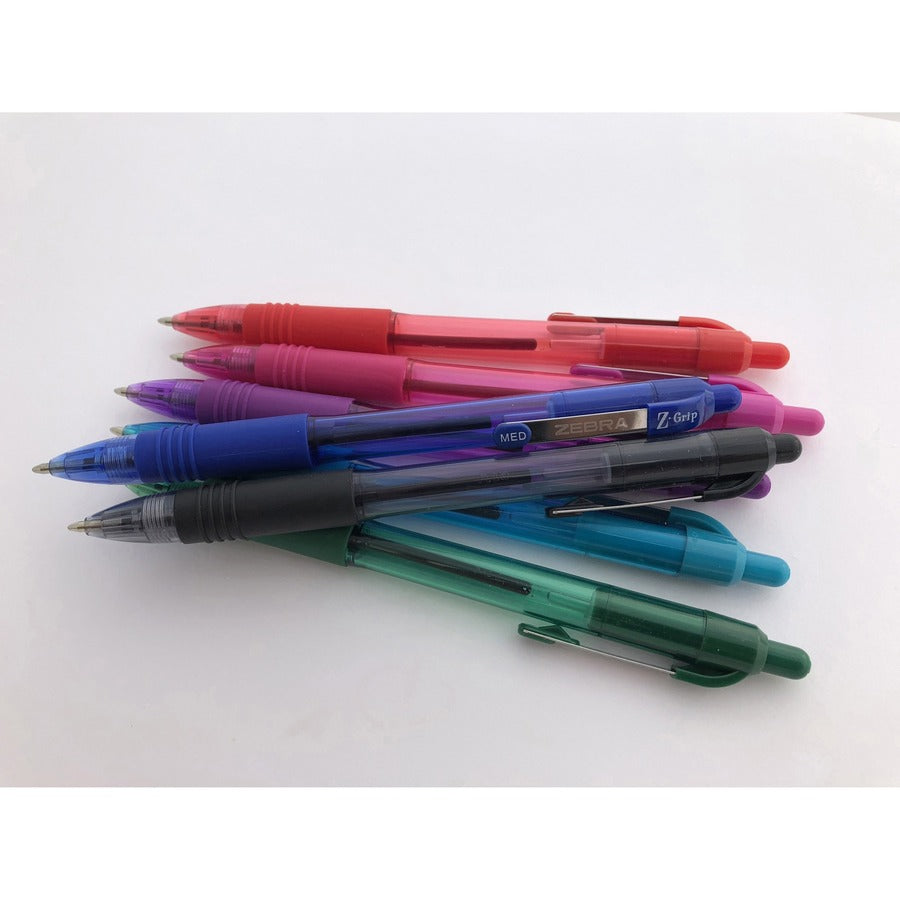 Zebra Z-Grip Retractable Ballpoint Pens